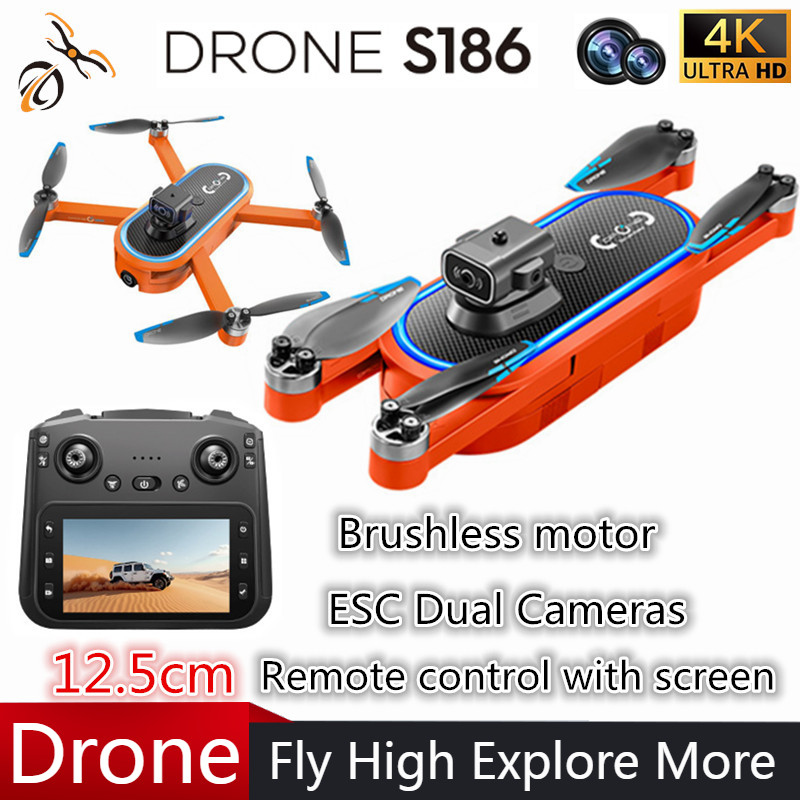 Drone Camera Professional - 2025 S186 Drone Profesyonel 4 K