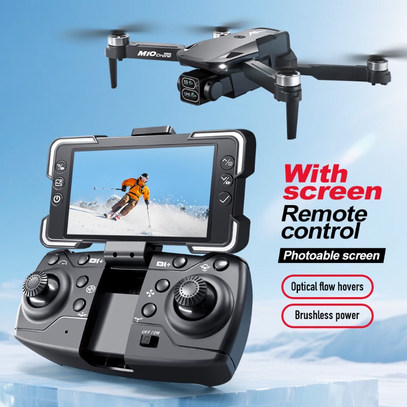 M10 Kamera Drone'u Ekranlı Uza - Drone Camera Night Vision incelemesi ve fiyatı